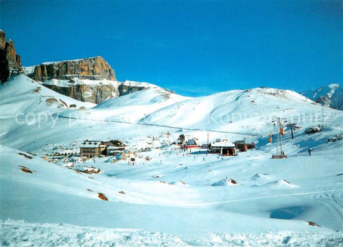 Passo Sella Fliegeraufnahme