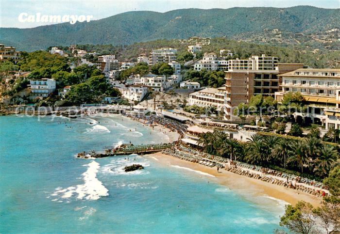 Palma Mallorca Playa de Calamayor Fliegeraufnahme