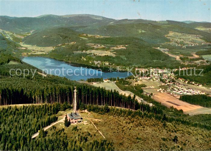 TITISEE Schwarzwald BW Blick vom Hochfirst