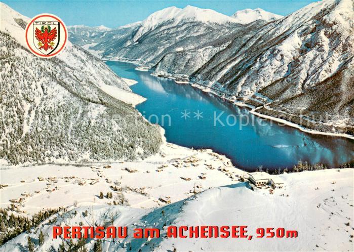 Pertisau Achensee Fliegeraufnahme