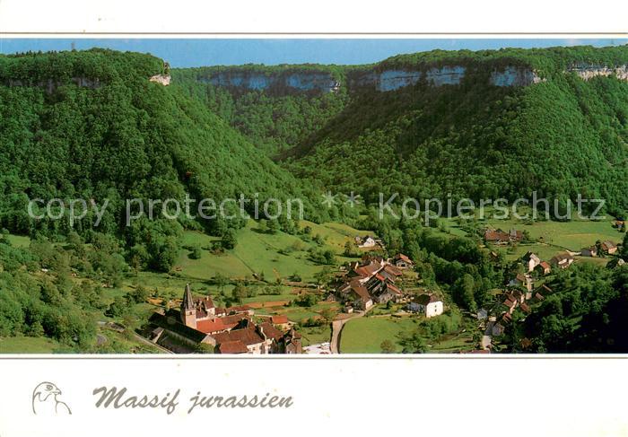 Baume-les-Messieurs 39 Paysages du massif jurassien Vue aerienne