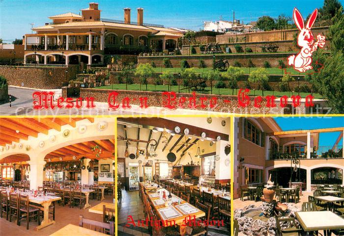 Palma de Mallorca Meson Ca’n Pedro-Genova Carnes a la Brasa Cocina tipica mallor