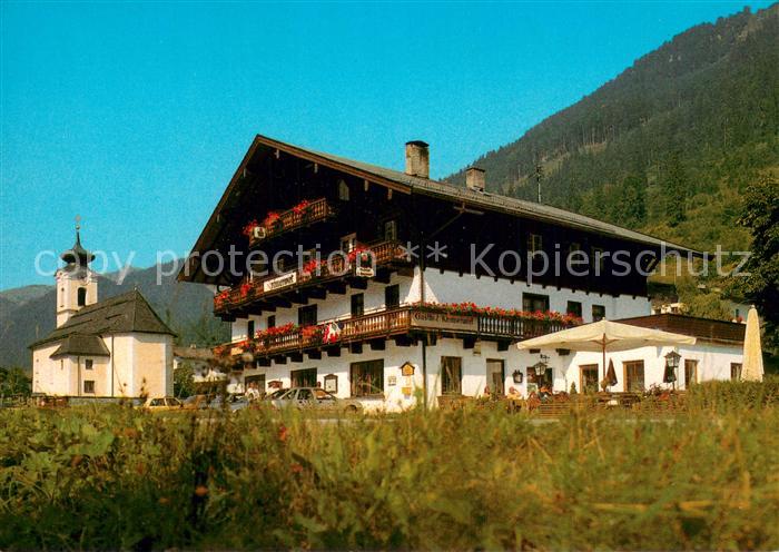 Landl Thiersee Gasthaus Kraemerwirt Kirche