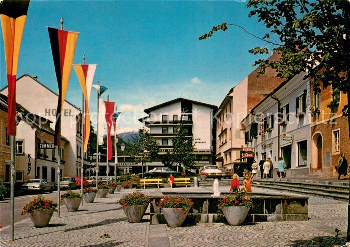 Obervellach Kaernten Hauptplatz