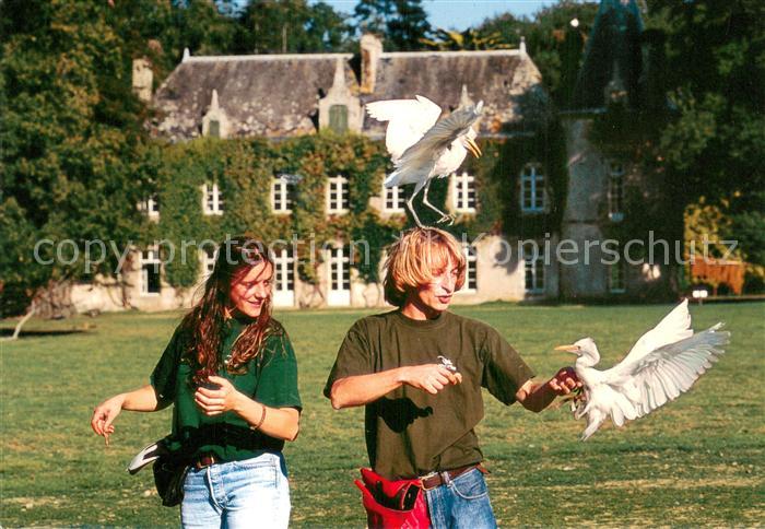 Muzillac Schloss Branfere Tierpark