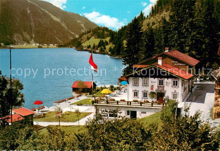 Haldensee Hotel Alpenhof Seepartie