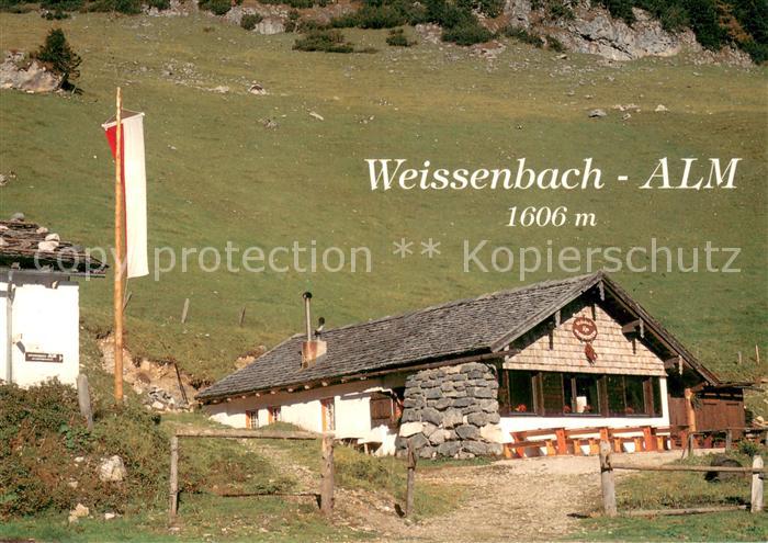 Maurach Achensee Weissenbach Alm