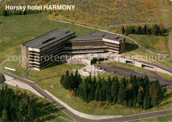Spindleruv Mlyn Spindlermuehle Horsky hotel Harmony Fliegeraufnahme