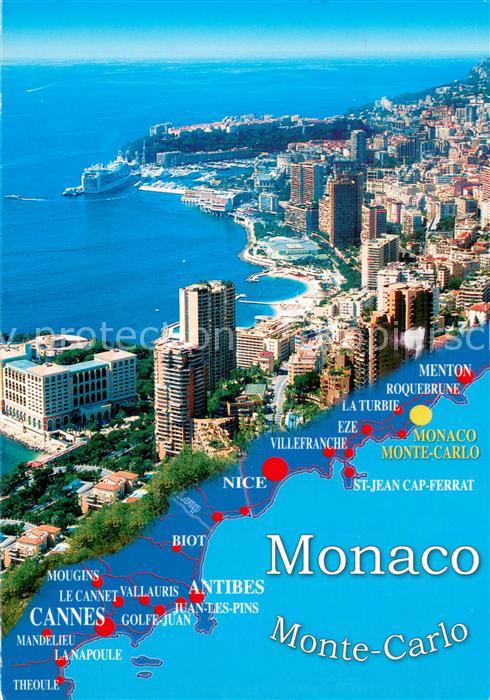 Monte-Carlo Fliegeraufnahme