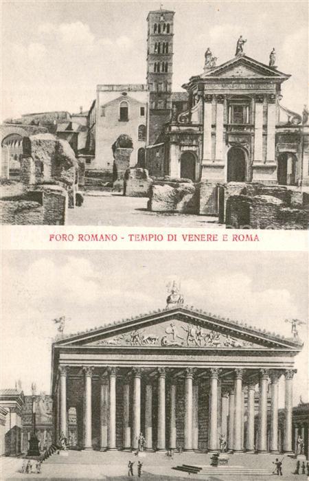 Roma Rom Foro Romano Tempio di Venere e Roma