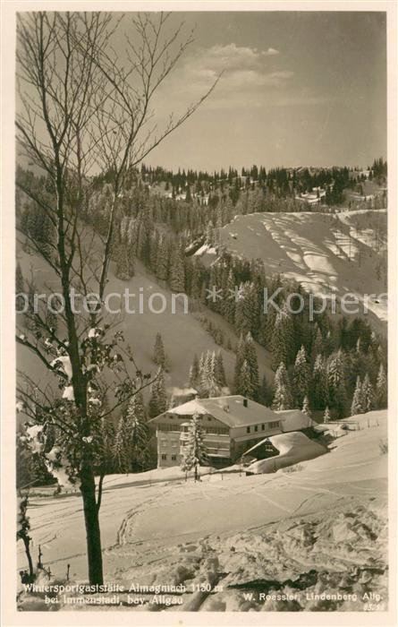 Immenstadt Allgaeu Wintersportgaststaette Almagmach