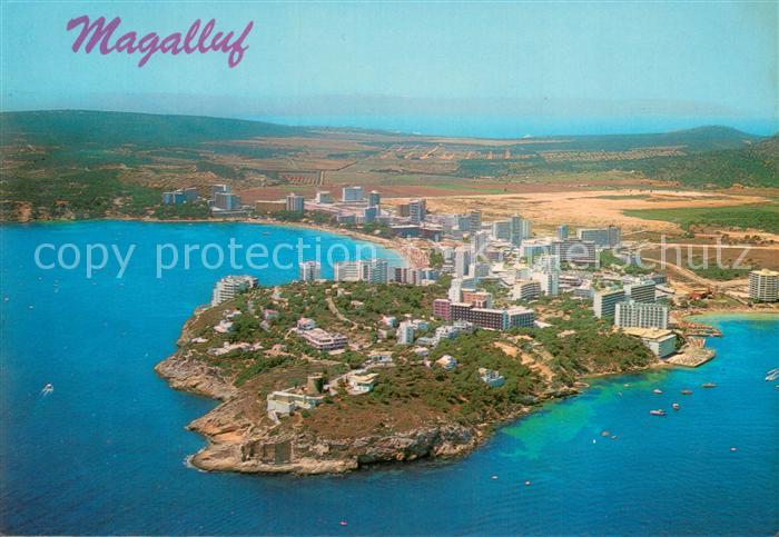 Magalluf Magaluf Mallorca Fliegeraufnahme