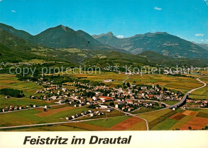 Freistritztal im Drautal mit Staff Fliegeraufnahme