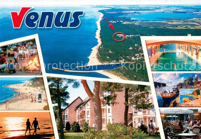 Mrzezyno Deep Ostsee PL Fliegeraufnahme Sttrandpartien Hallenbad Terrasse