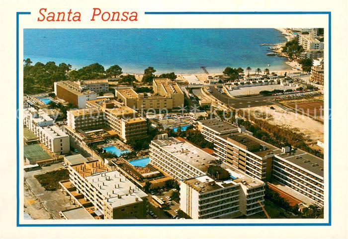 Santa Ponsa Mallorca Islas Baleares Fliegeraufnahme