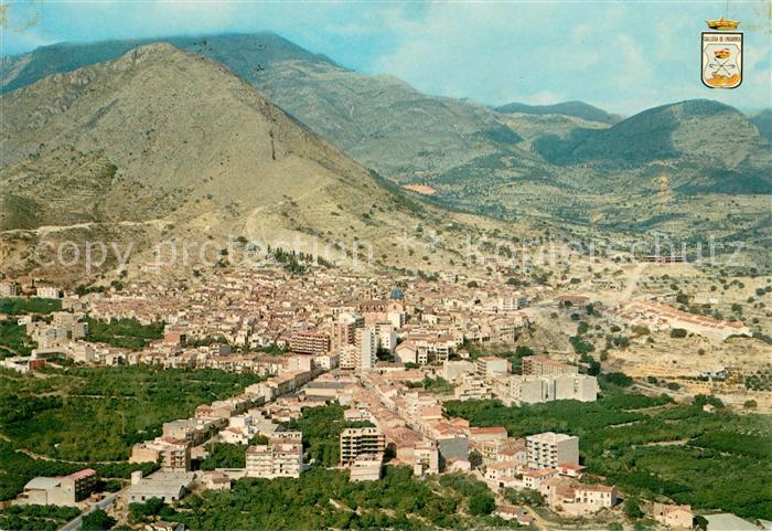 Callosa de Ensarria Alicante Fliegeraufnahme
