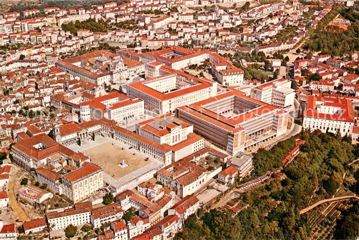Coimbra PT Cidade Universitaria Fliegeraufnahme