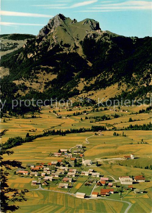Graen Tirol Fliegeraufnahme mit Aggenstein