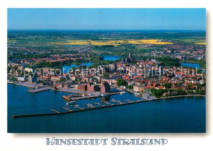 Stralsund Fliegeraufnahme