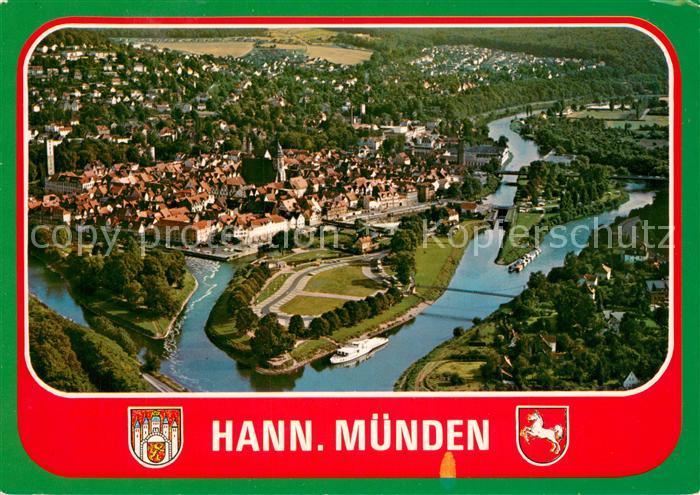 Hann. Muenden Fliegeraufnahme