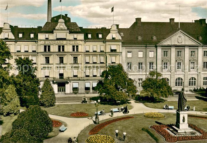 Norrkoeping Sweden Carl Johans Park och Standard Hotel