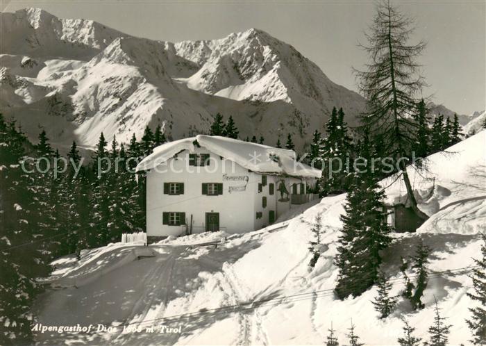 Kappl  Tirol Alpengasthof Dias