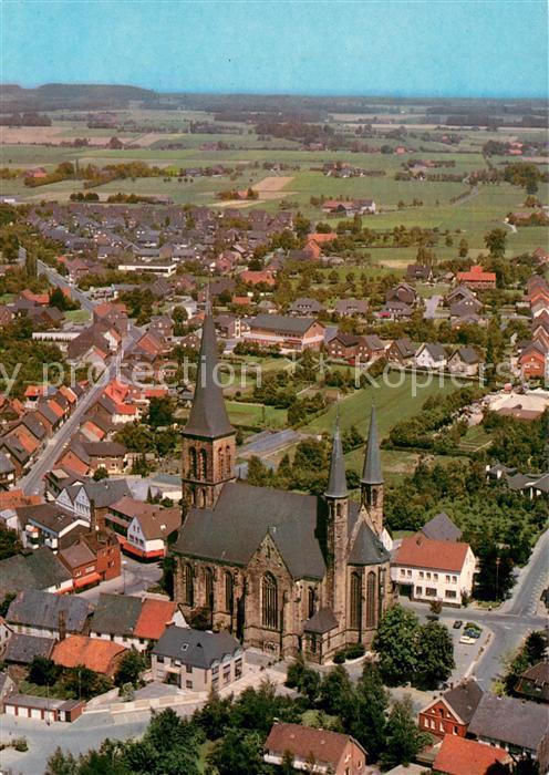 Wadersloh Fliegeraufnahme mit Kirche