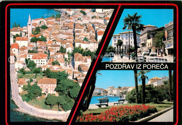 Porec Fliegeraufnahme Promenade Park