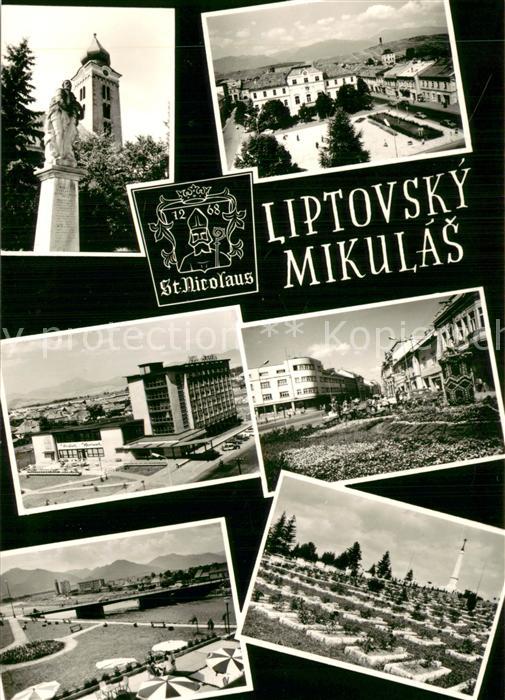 Liptovsky Mikulas SK Orts und Teilansichten