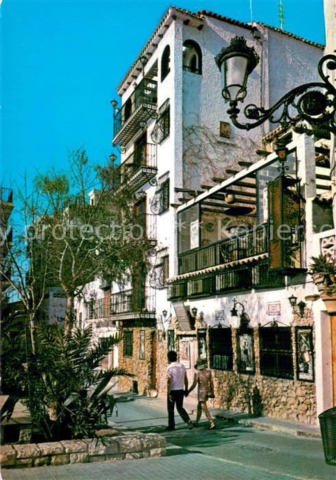 Benidorm ES Calle tipica