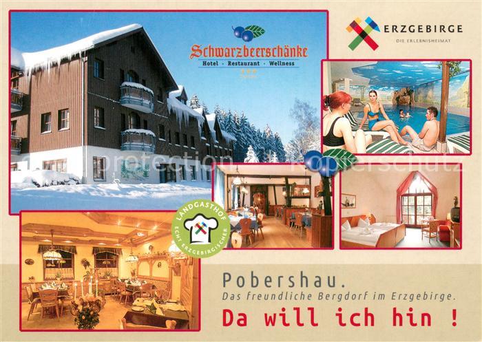 Pobershau Restaurant Schwarzbeerschaenke Kaminzimmer Hallenbad Sauna Gaestezimme