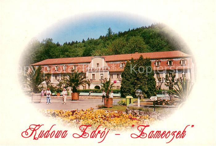 Kudowa-Zdroj Bad Kudowa Niederschlesien Szpital Uzdrowiskowy Zameczek