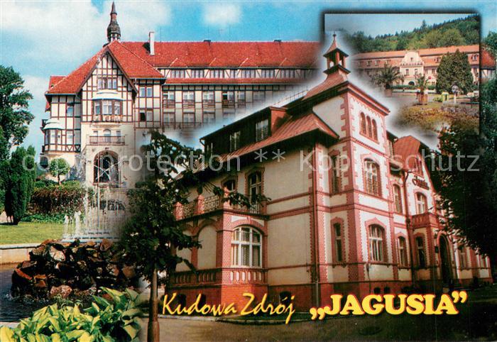 Kudowa-Zdroj Bad Kudowa Niederschlesien Jagusia Rathaus Kurhaus