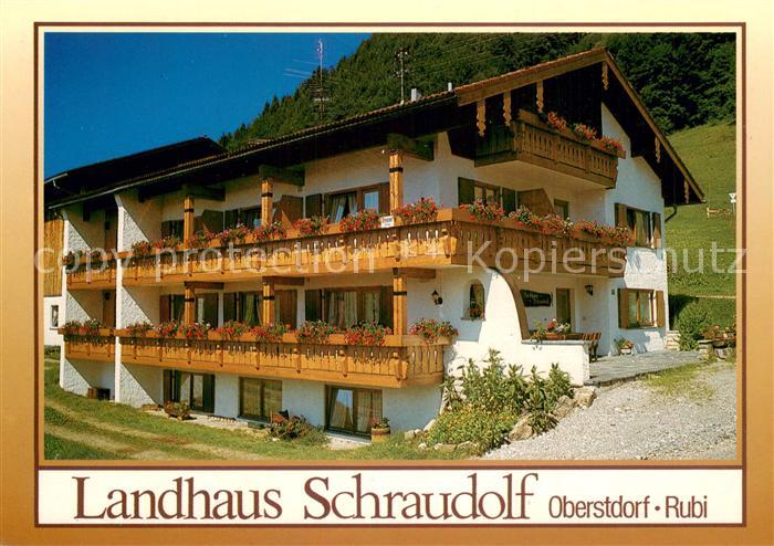 Rubi Oberstdorf Landhaus Schraudolf