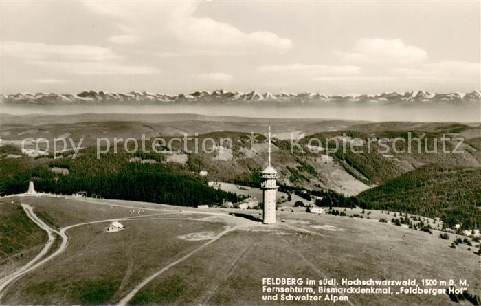 Feldberg 1450m Schwarzwald Fernsehturm Bismarckdenkmal Feldberger Hof Schweizer