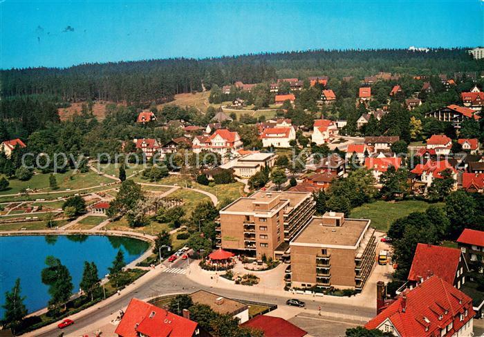 Hahnenklee-Bockswiese Harz Kurhaus Kurpark Kranicher Teiche