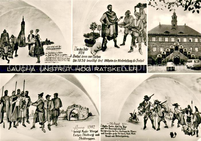 Laucha Unstrut HOG Ratskeller Wandgemaelde