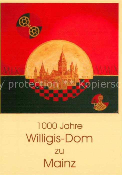 Mainz  Rhein Willigis Dom