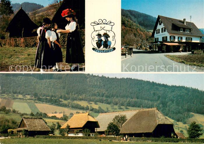 Gutach Schwarzwald Freilichtmuseum Vogtsbauernhof mit Landgasthof Details