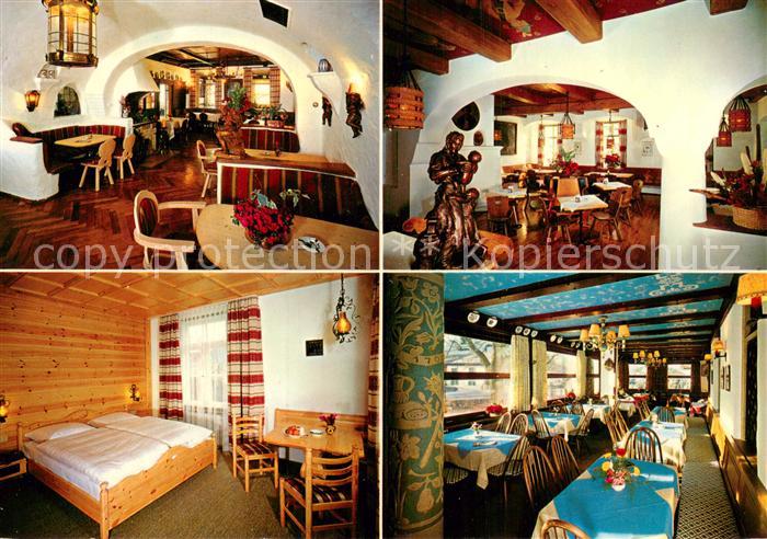 Kochel See Alpengasthof Schmied von Kochel Gastraeume Gaestezimmer