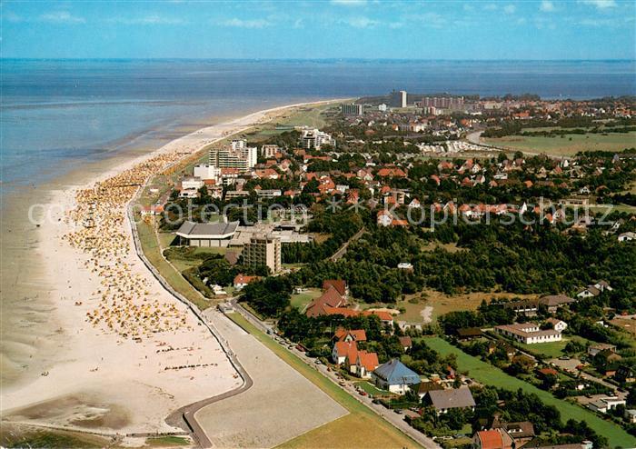 Cuxhaven Nordseebad Fliegeraufnahme