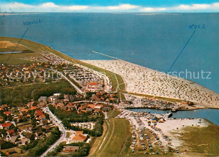 Neuharlingersiel Fliegeraufnahme