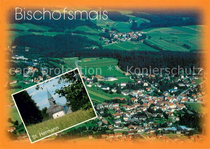 Bischofsmais Fliegeraufnahme St Hermann