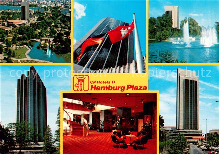 HAMBURG  CITY CP Hotels Hamburg Plaza Fliegeraufnahme Foyer
