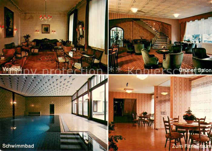 Bad Salzschlirf Sanatorium Wuesthofen Vestibuel Gruener Salon Schwimmbad Zum Fit