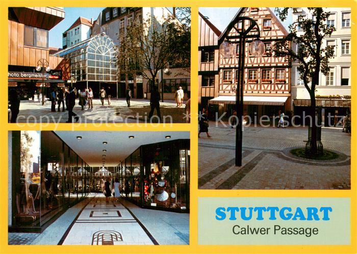 STUTTGART  CITY Calwer Passage