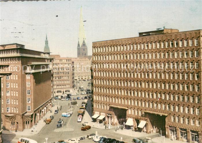 HAMBURG  CITY Kontorhochhaeuser