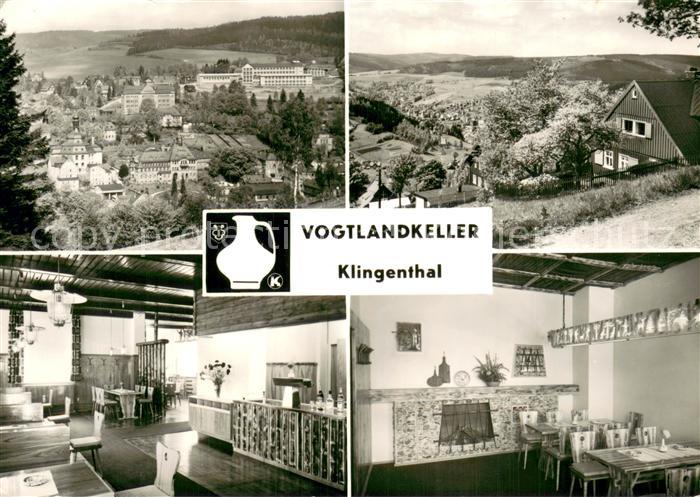 Klingenthal Vogtland Konsum Gaststaette Vogtlandkeller Gastraeume Panorama