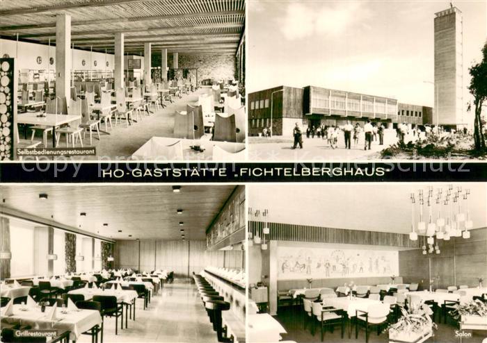 Oberwiesenthal Erzgebirge HO Gaststaette Fichtelberghaus