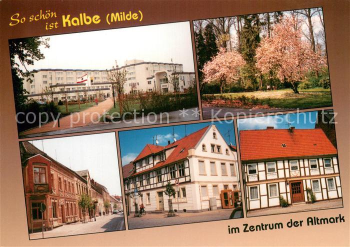 Kalbe Milde Orts und Teilansichten